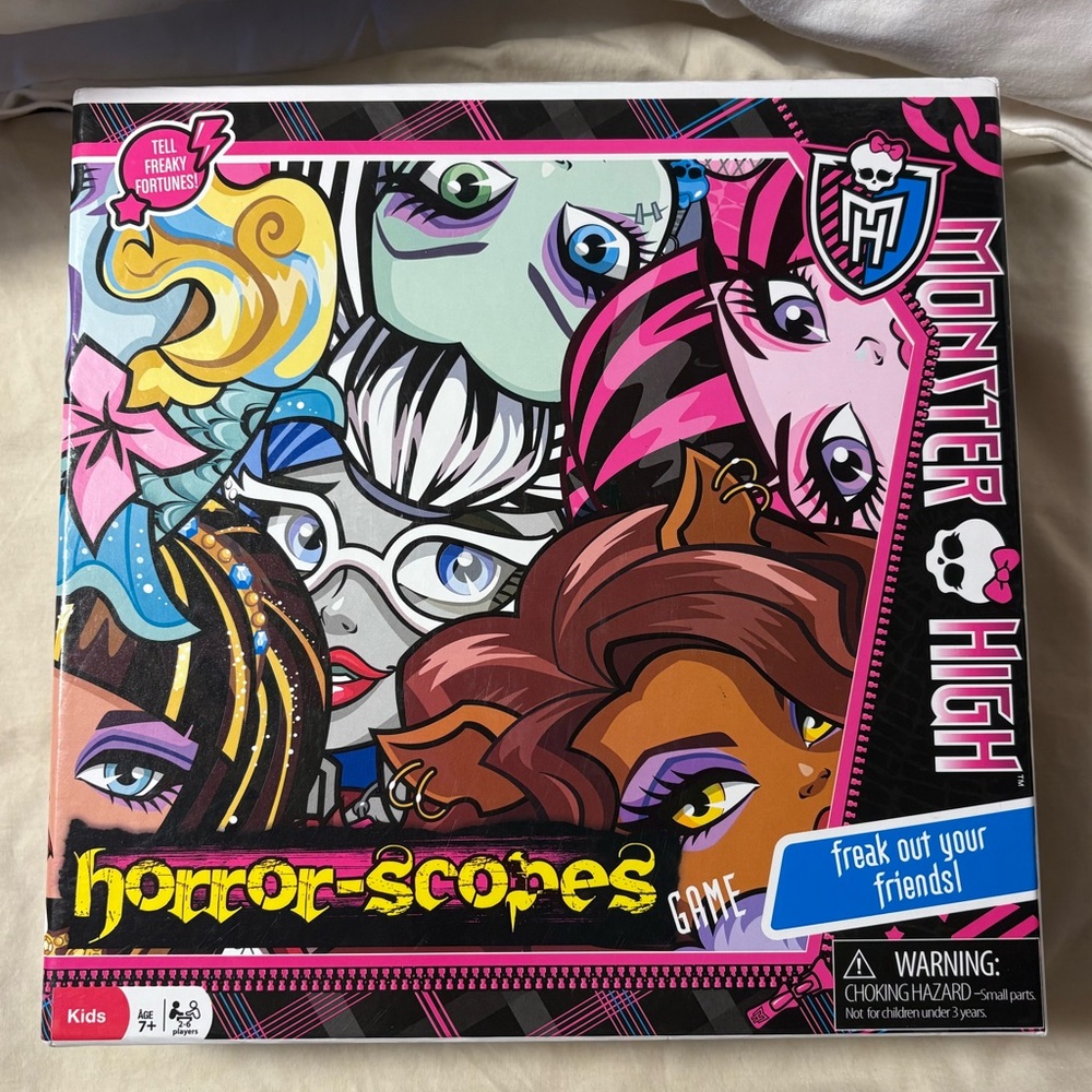Monster High Horror-Scopes Tabletop Game *Unopened*